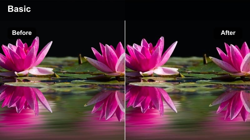 Drone shot revealing a mountain range with rich cinematic colors.