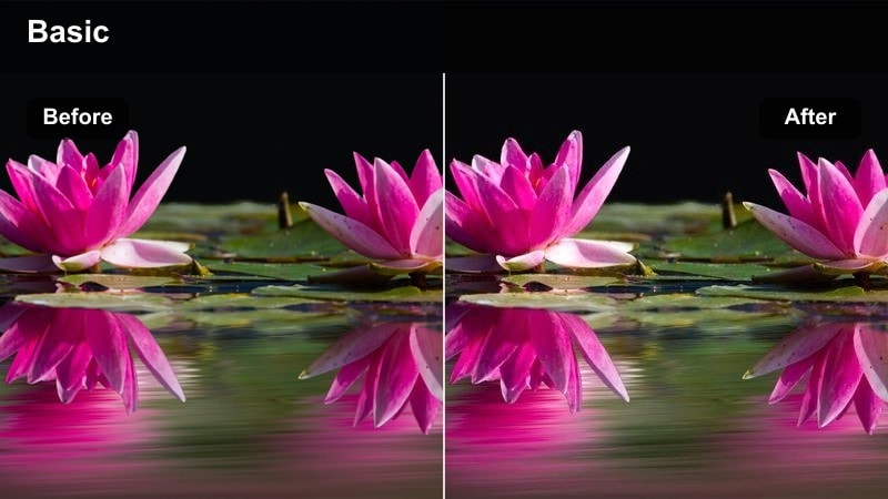 Hands holding a warm coffee mug on a small kitchen counter during a morning vlog.