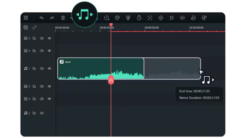use the audio stretch feature