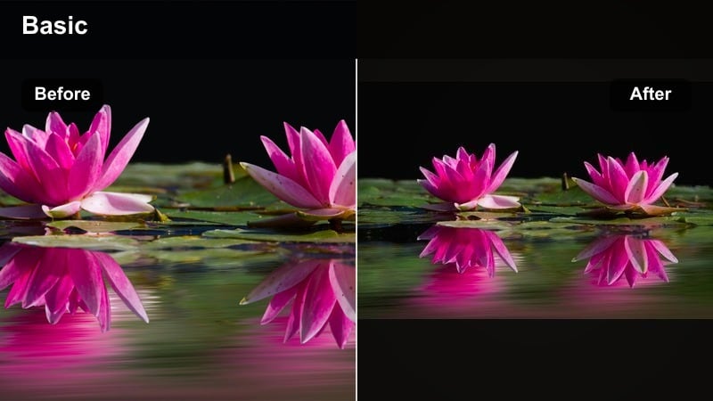 Cinematic evening vlog filter on an Instagram golden hour video