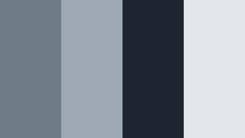 executive marina cool ocean gray color palette with hex codes