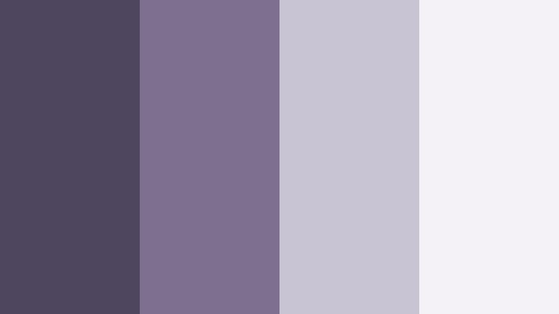 executive violet slate dusky lavender color palette with hex codes