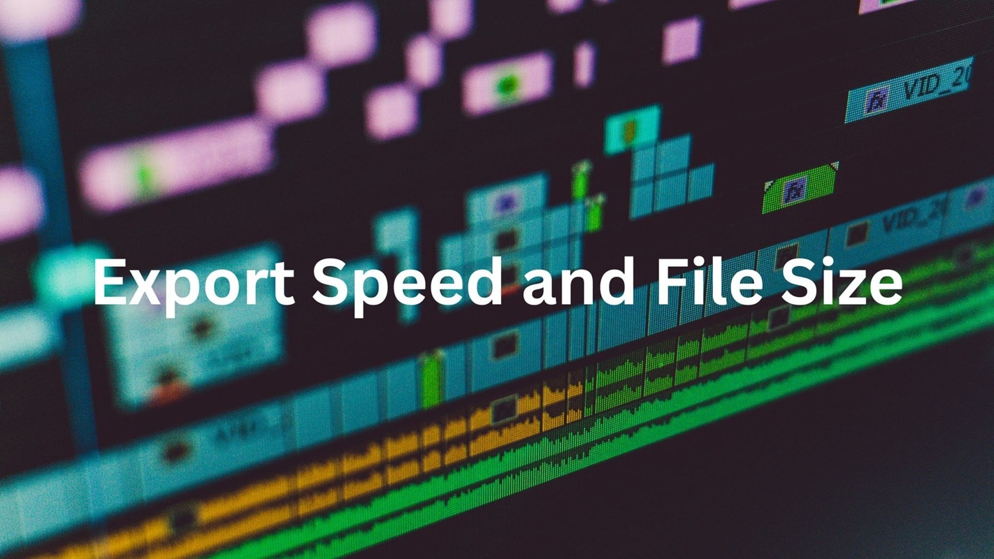 speed and file size adobe premiere