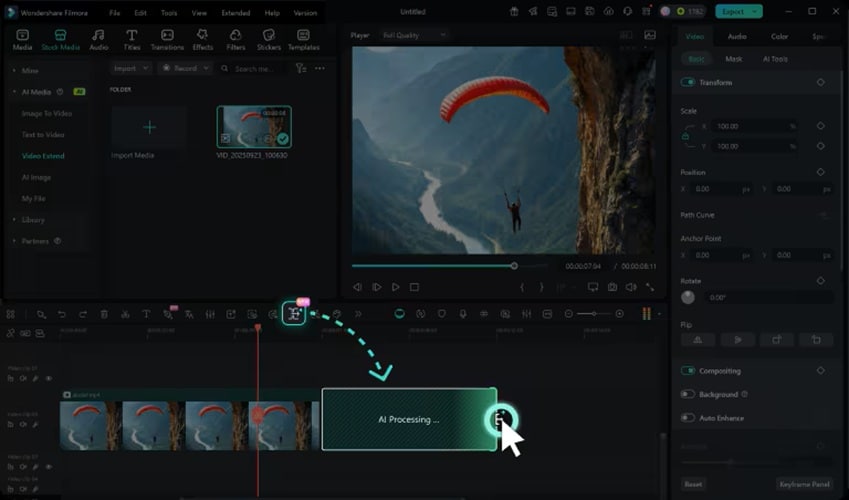 click ai extend tool
