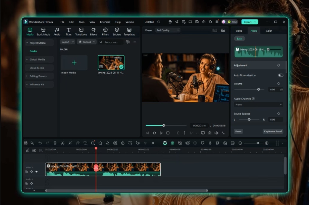 edit movie reviews project in filmora