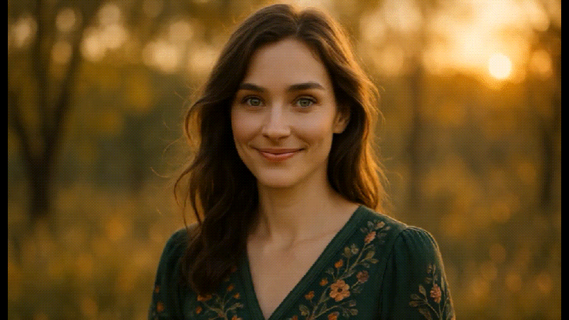 ai eye zoom effect result