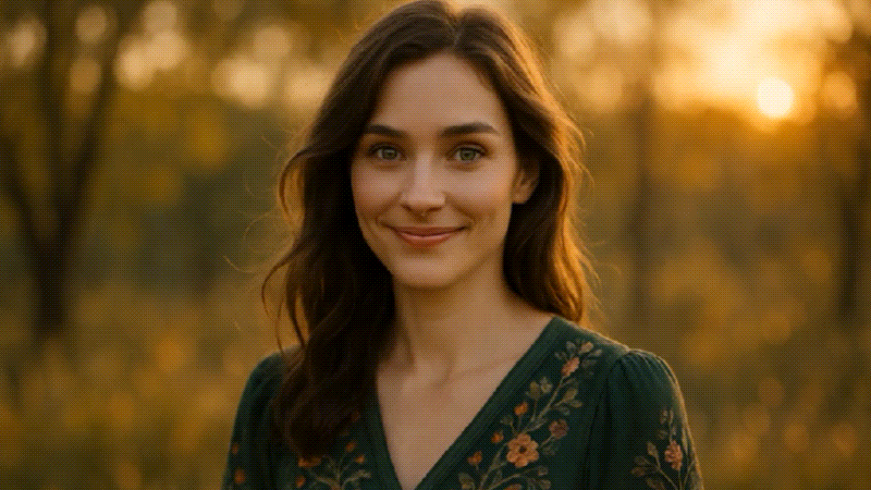 eye zoom transition with ai