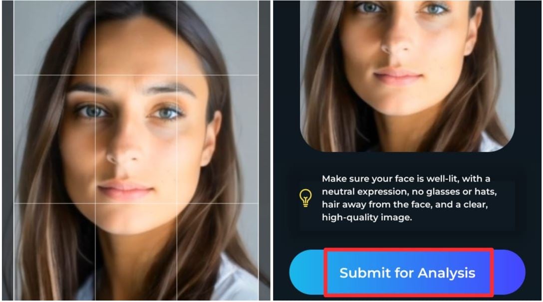 ai face type detector app