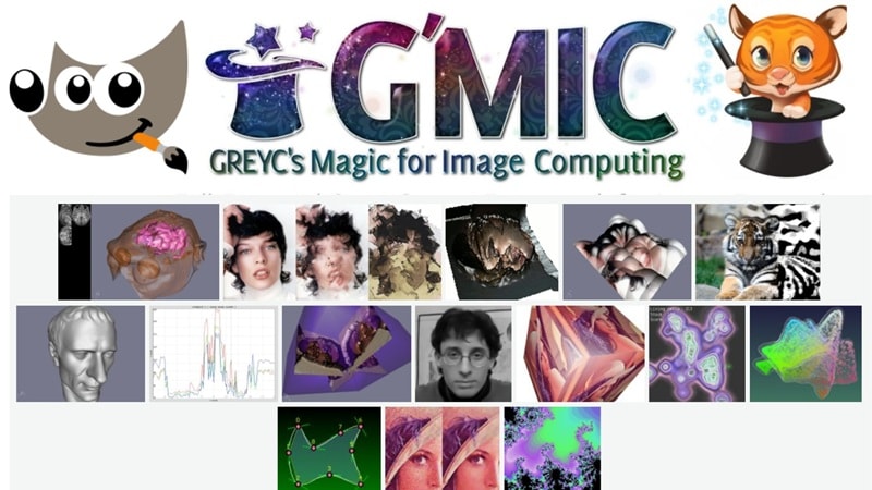 gmic plugins for face blending effects