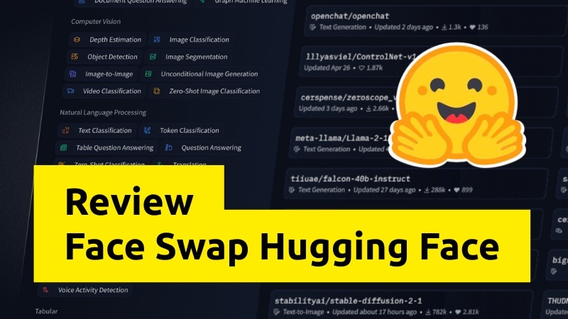 review huggingface face swap tools