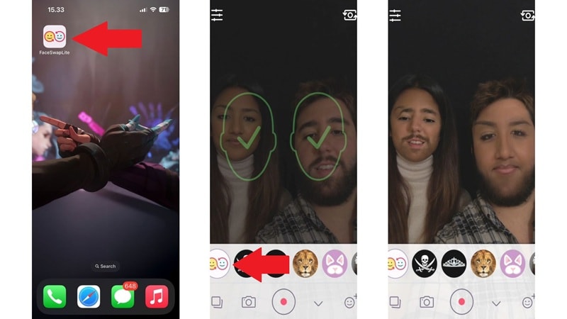face swap live mobile guide