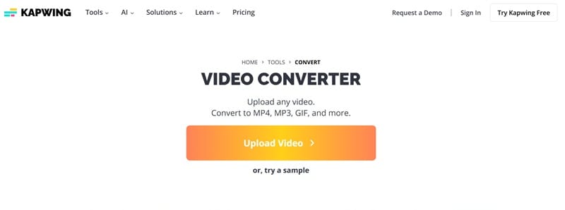 kapwing facebook to mp3 converter