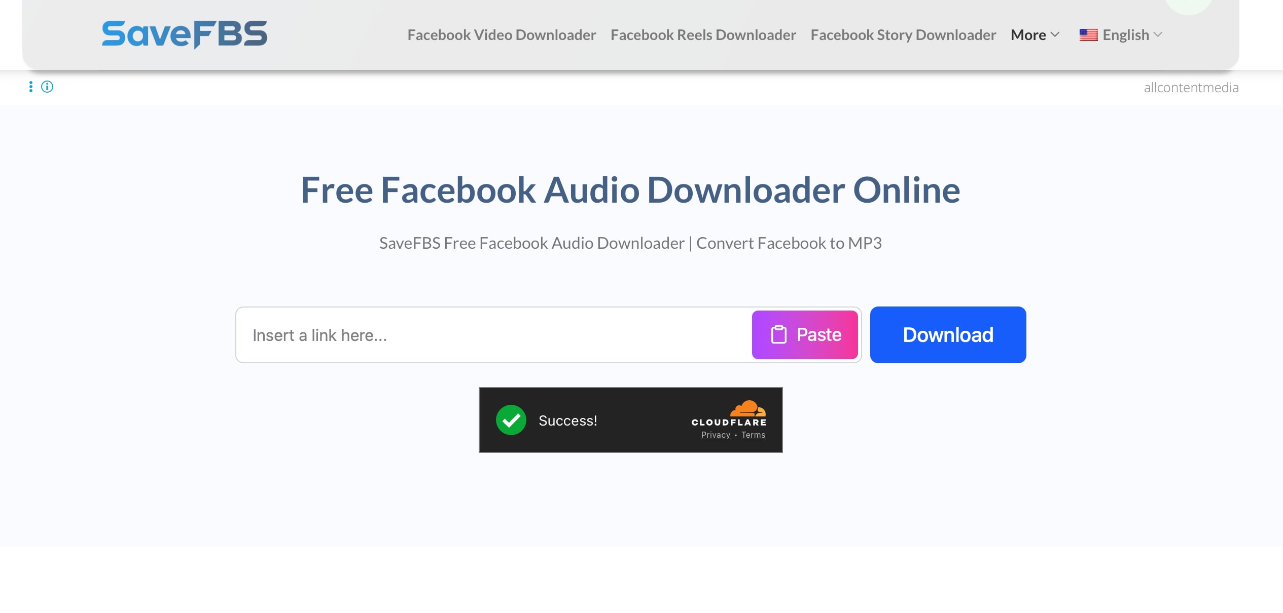 getfbvideo facebook to mp3 converter