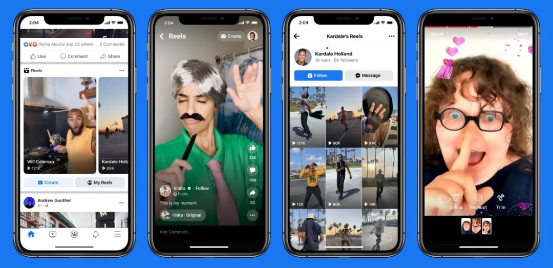 short video feature on facebook