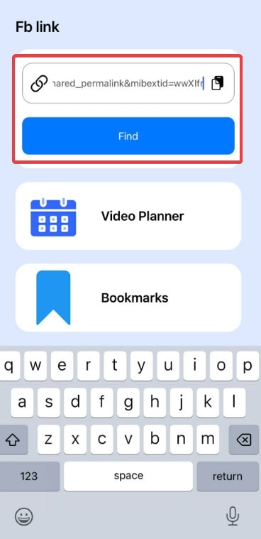 facebookmarker interface