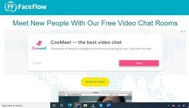 faceflow - Chat with Starnger online