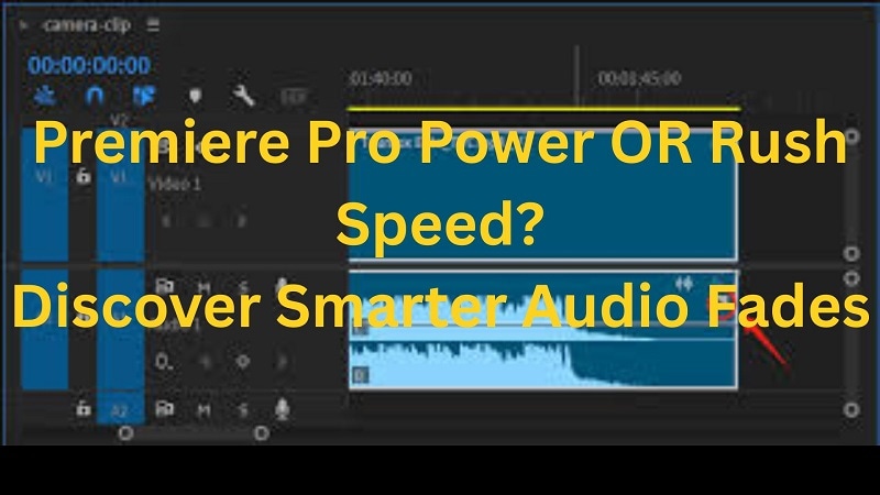 premiere rush fade audio