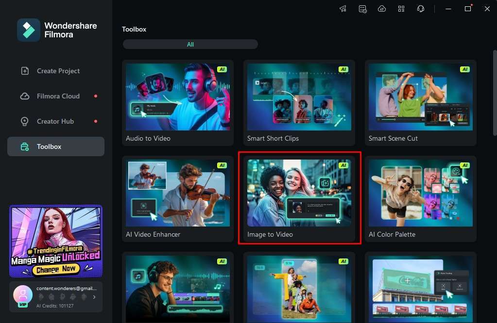 wondershare filmora image to video
