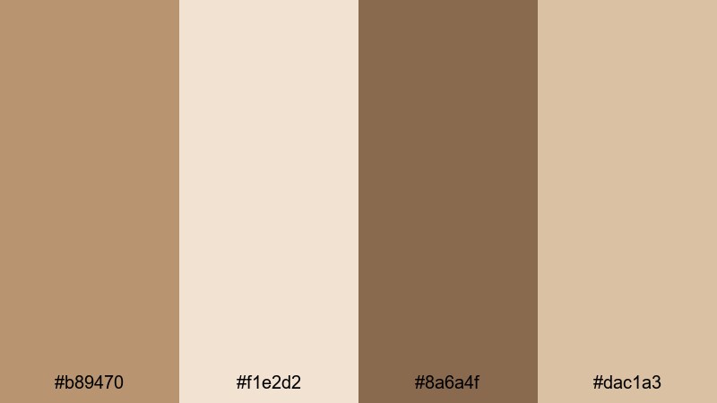 faded knit blanket light brown color palette with hex codes