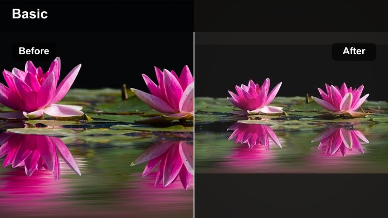 Series of family photos and clips with faded album filter