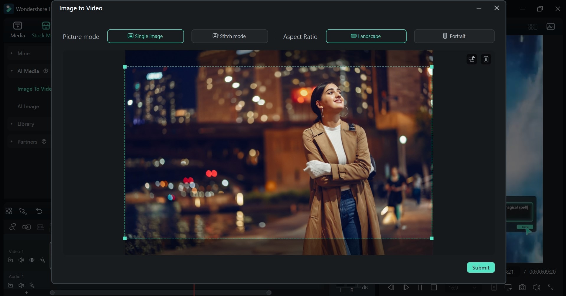 upload a custom image