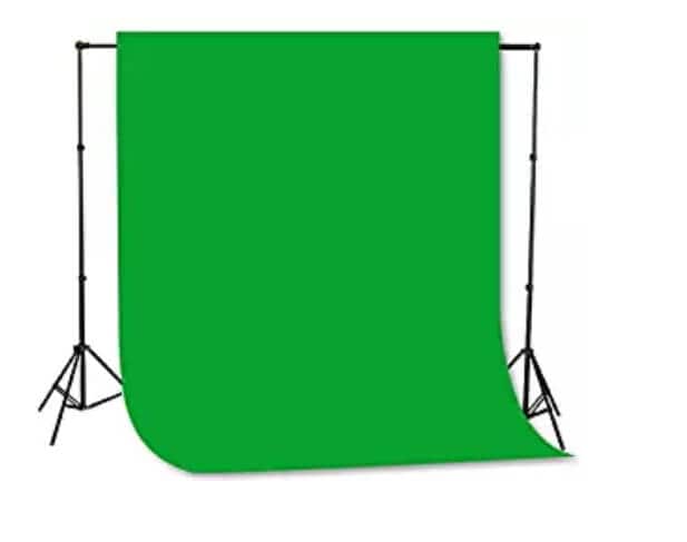 2x3 m tissu polyester vidéo streaming Toile de fond verte pour photographie jeux vidéo. Toile de fond pour zoom Pour la réunion de YouTube 