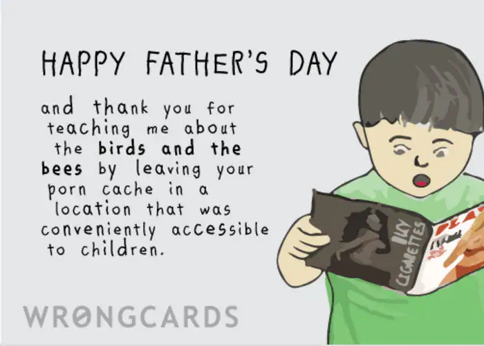 fathers day wrongcards