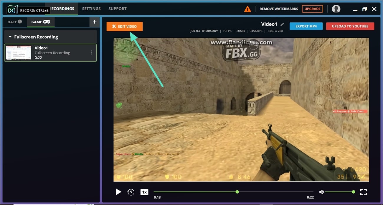 make video edits fbx