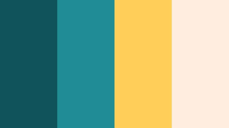 festival marquee teal cinema shadow teal color palette with hex codes