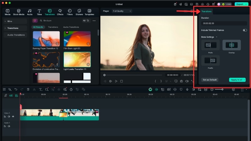 adjust the duration and style it