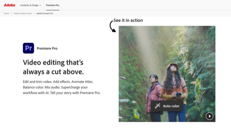 what is a film burn transition