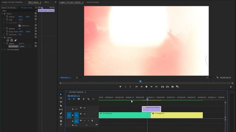 refine the transition