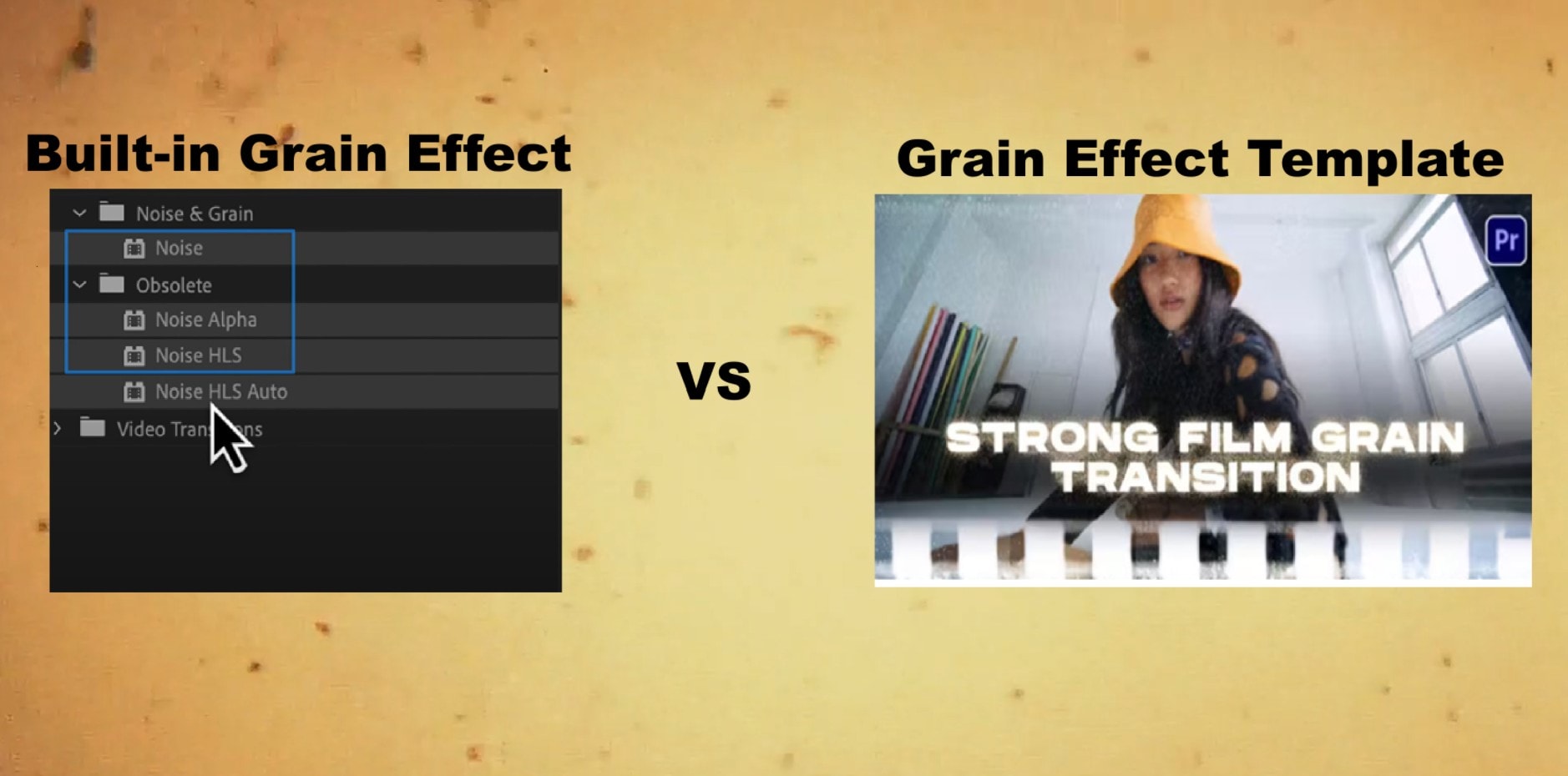 built-in vs downloaded grain