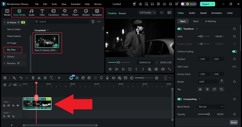 check the ai noir video