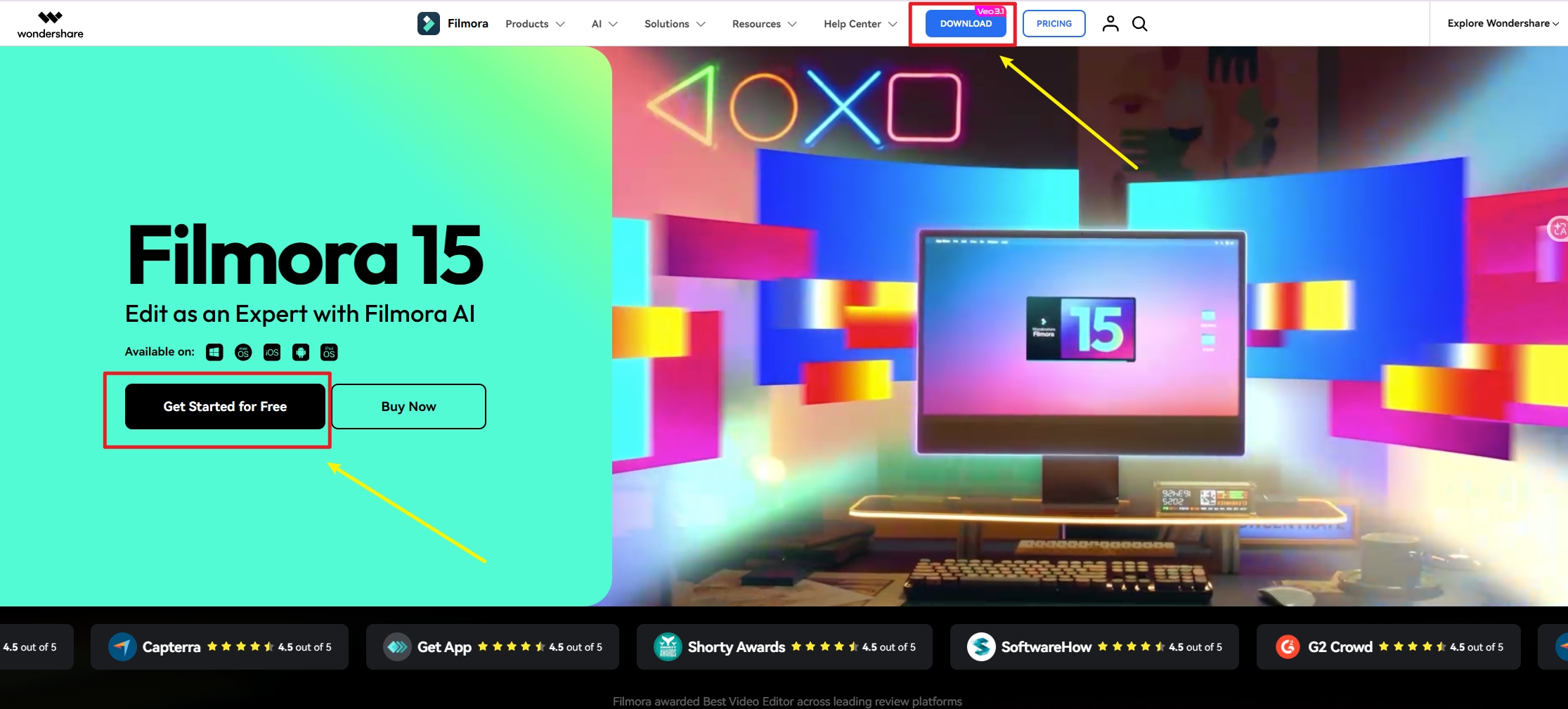filmora 15 free download without watermark