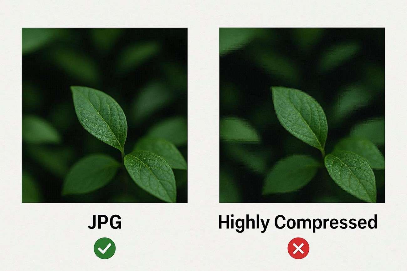 upload images with high resolution
