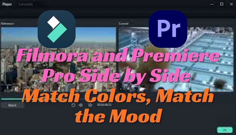 filmora vs premiere pro color match