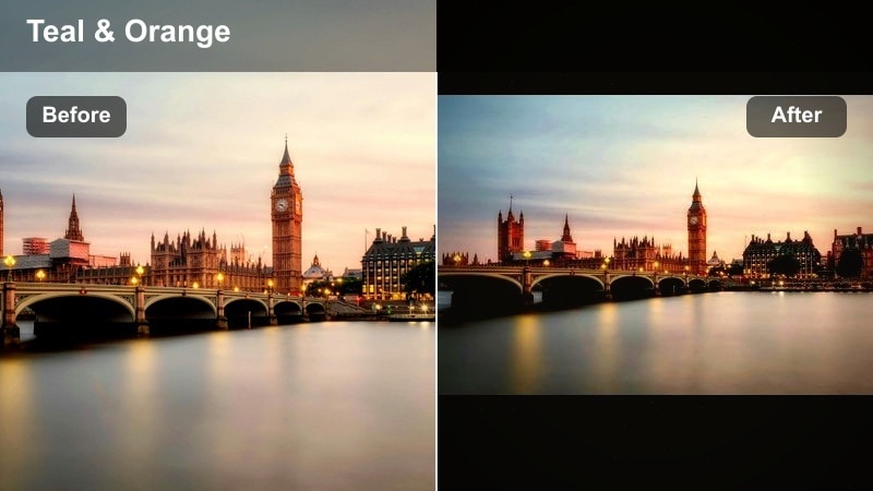 Urban TikTok clip with teal and orange cinematic tones