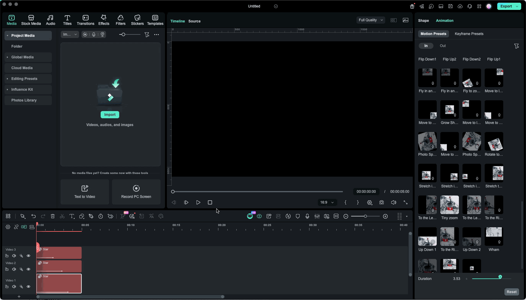 preview the animation