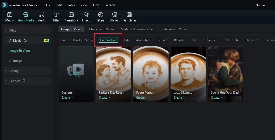 Caffeine Dad AI Templates