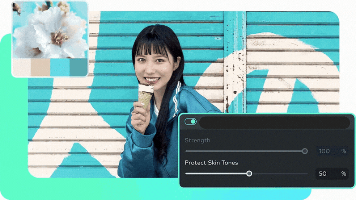 protect skin tone from lut effect