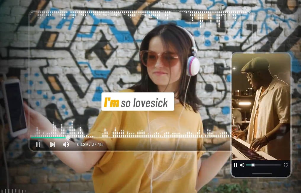 filmora lyric video maker