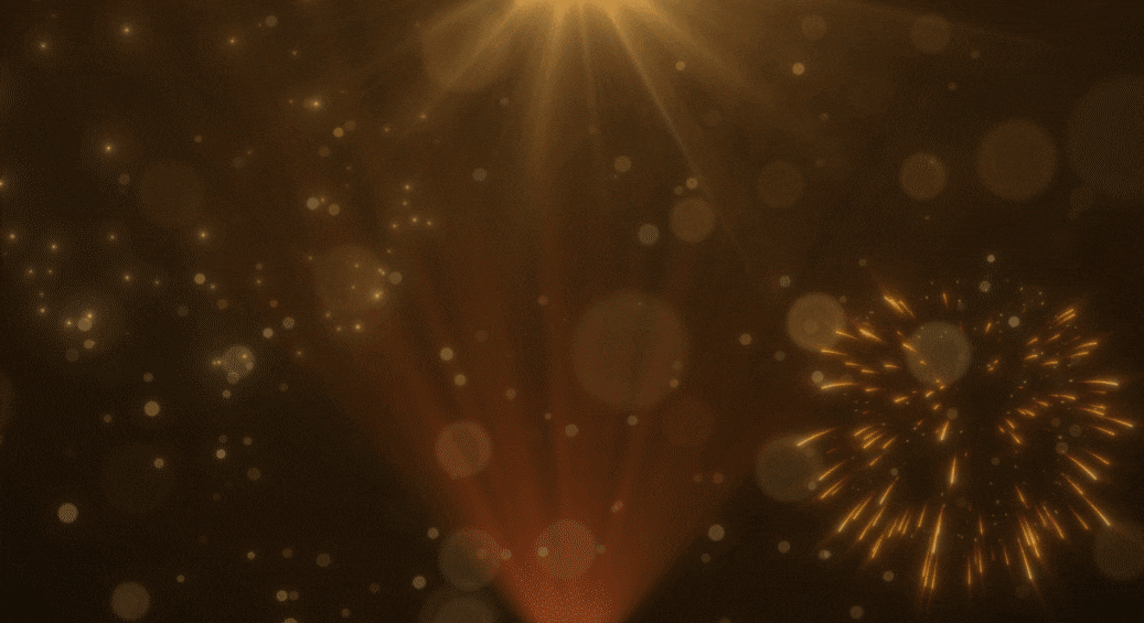 New Year Video Effect Animation