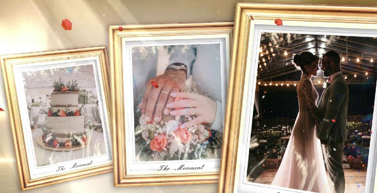 framed photo slideshow