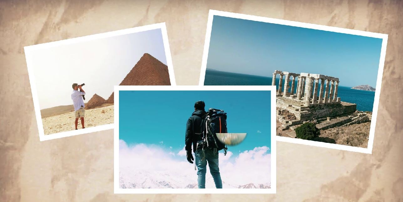 polaroid slideshow