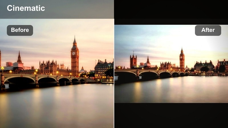 Soft pastel city TikTok shot with creamy tones