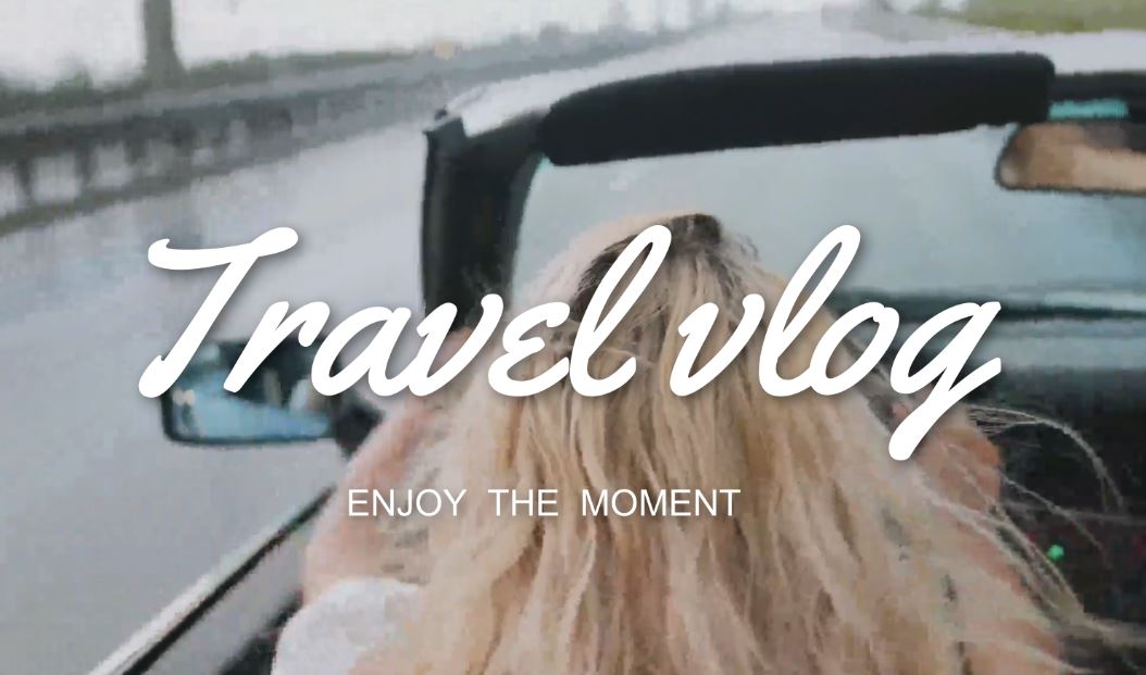 travel vlog template