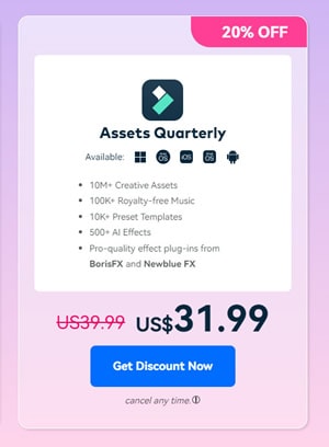 filmora 2024 valentine creative assets quarterly 20% off