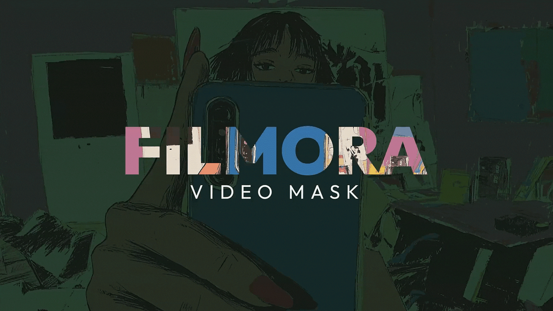 wondershare filmora video mask