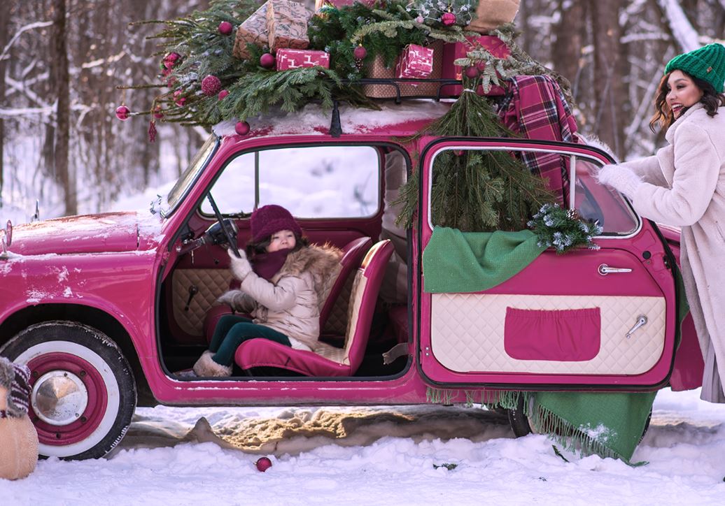 warm christmas filter